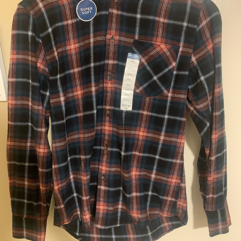 Arizona Jean Co Long-sleeve shirt. Size small